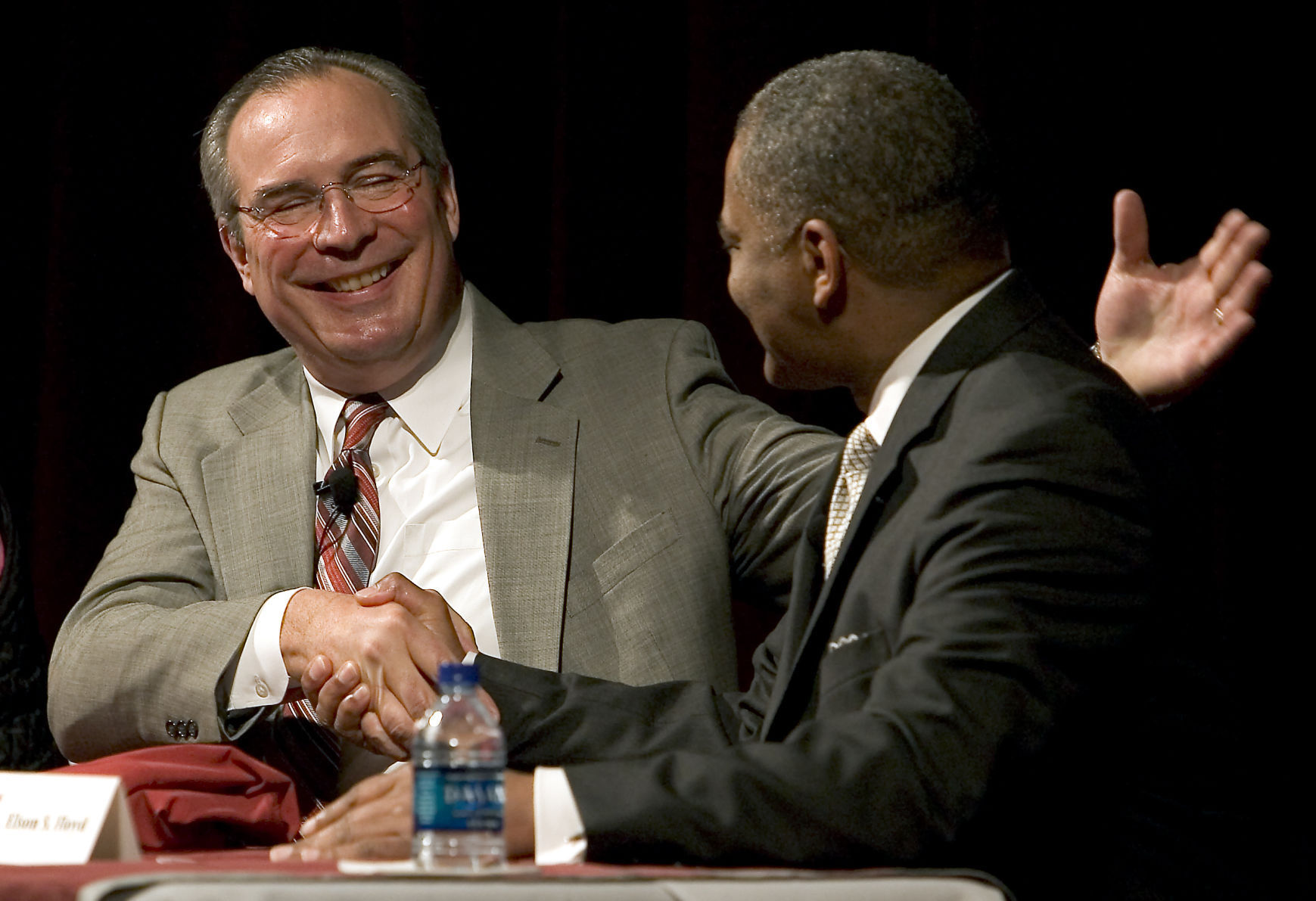Bill Moos, Elson Floyd